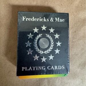 NWT Fredrick & Mae Rainbow Playing Cards in Box